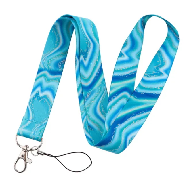 keycord marble blue