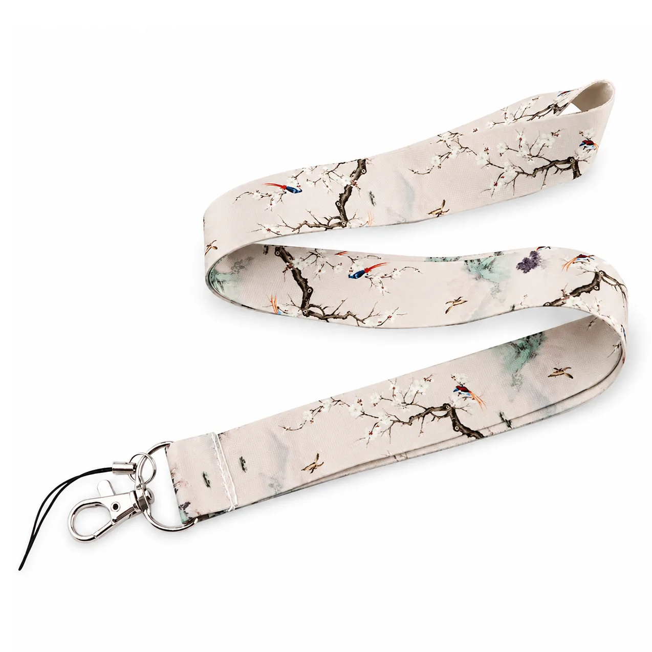 keycord met pashouder japanse vogels 5 keycord met pashouder japanse vogels