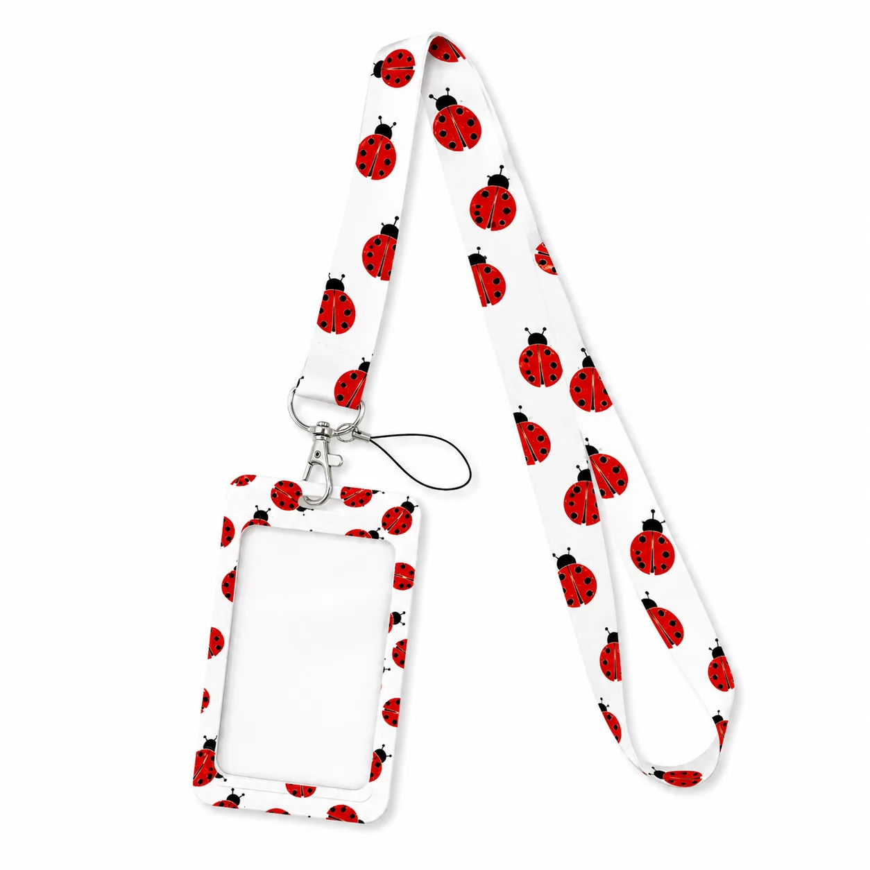 keycord met pashouder lieveheersbeestje 1 keycord meet pashouder lieveheersbeestje