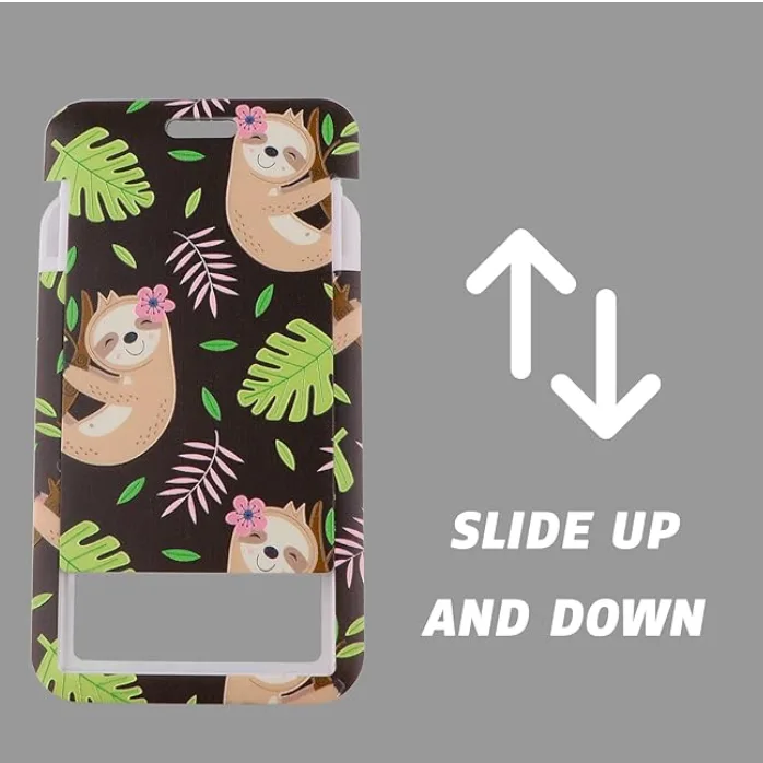 keycord met pashouder luiaard zwart 5 keycord met pashouder luiaard zwart