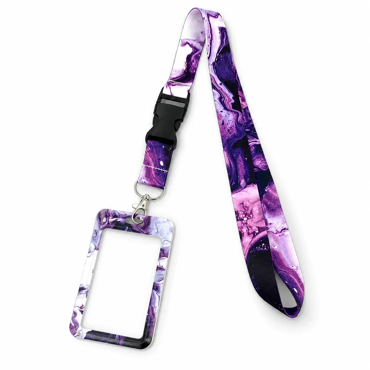 keycord met pashouder purple swirl 1 keycord met pashouder-purple swirl