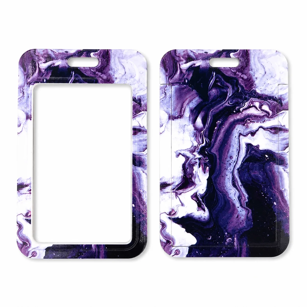 keycord met pashouder purple swirl 3 keycord met pashouder-purple swirl