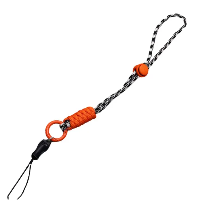 Keycord Oranje-Zwart-Wit