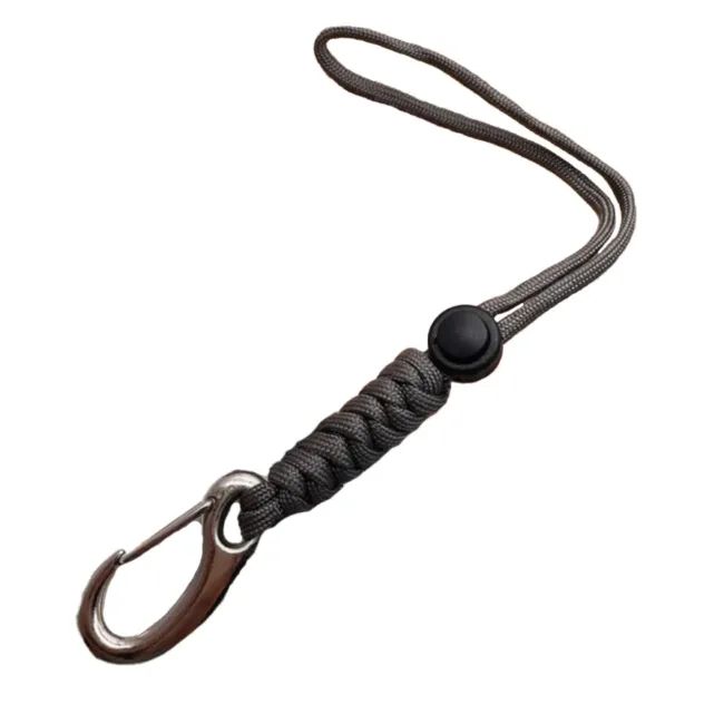 Keycord Paracord Grijs