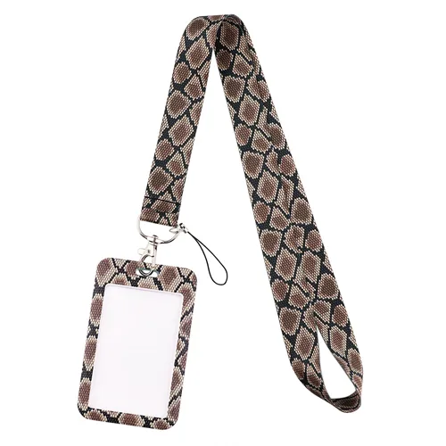 Keycord met Pashouder Snake Print