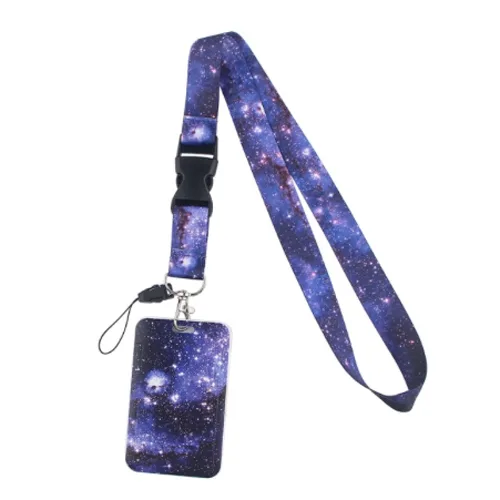 Keycord met Pashouder Galaxy