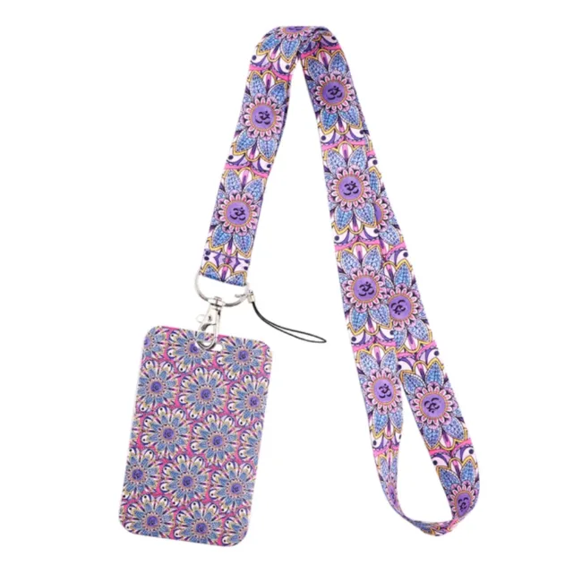 Keycord met Pashouder Mandala