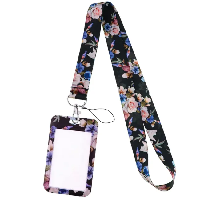 Keycord met Pashouder Rozen