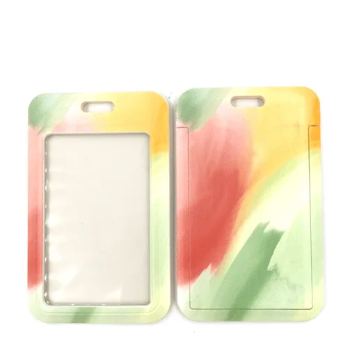 keycord met pashouder spring colors 3 keycord met pashouder spring colors