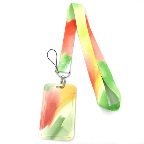 keycord met pashouder spring colors 4 keycord met pashouder spring colors