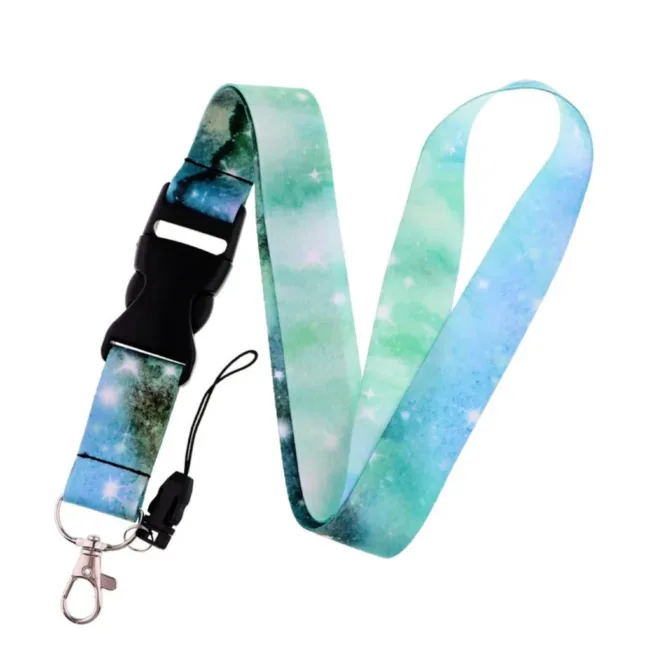 Keycord Turquoise Starry Night