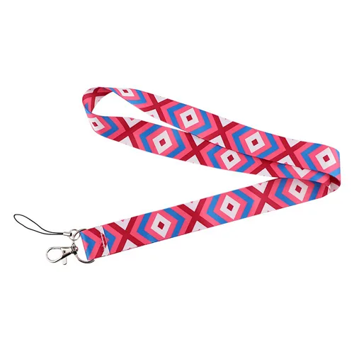 keycord Pink Square