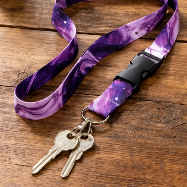 keycord purple swirl