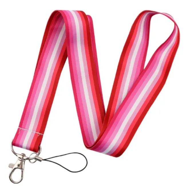 keycord roze strepen