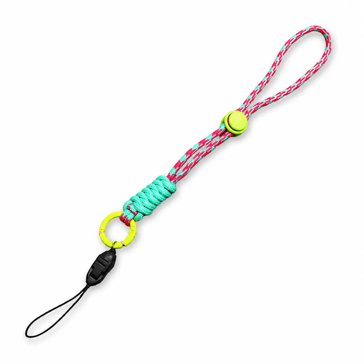 keycord roze turquoise 1 keycord roze turquoise