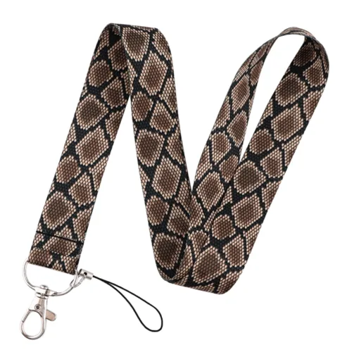 Keycord Snake Print