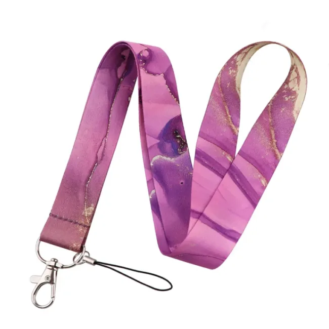 keycord watercolour purple
