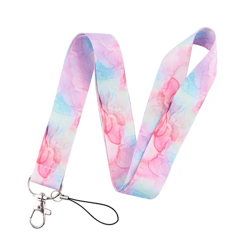 Keycord Watercolor Pink