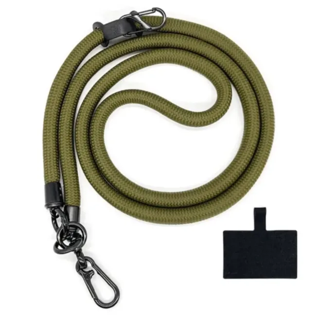 Keycord Legergroen XL Crossbody