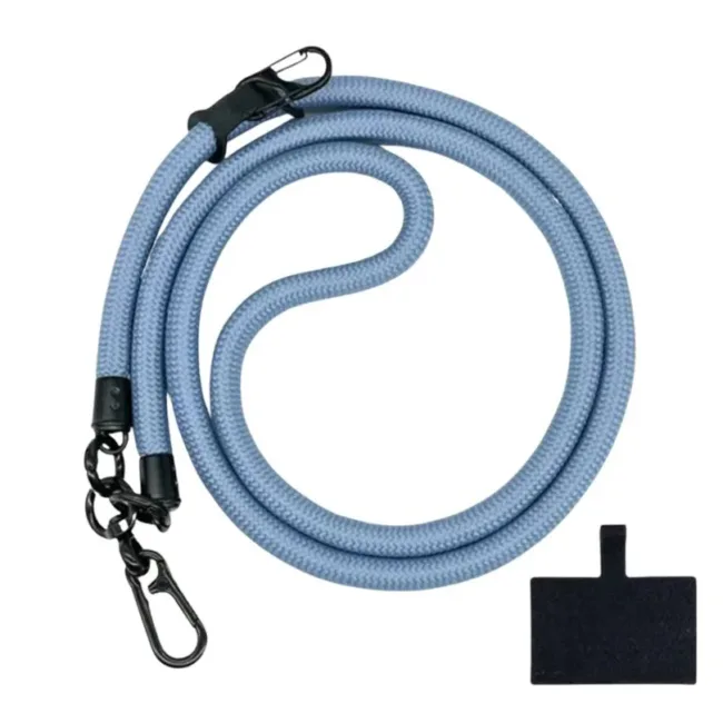 Keycord Lichtblauw XL Crossbody