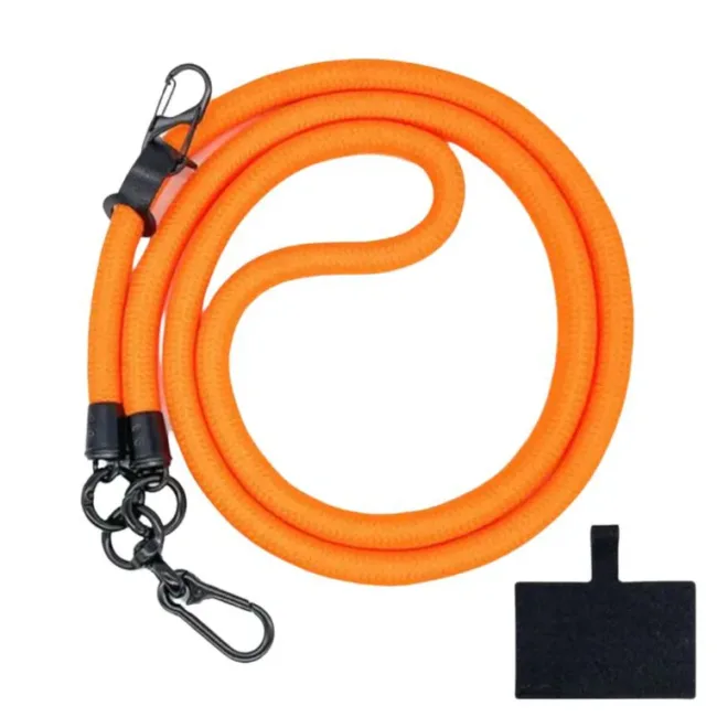 Telefooncord - Keycord Oranje XL Crossbody