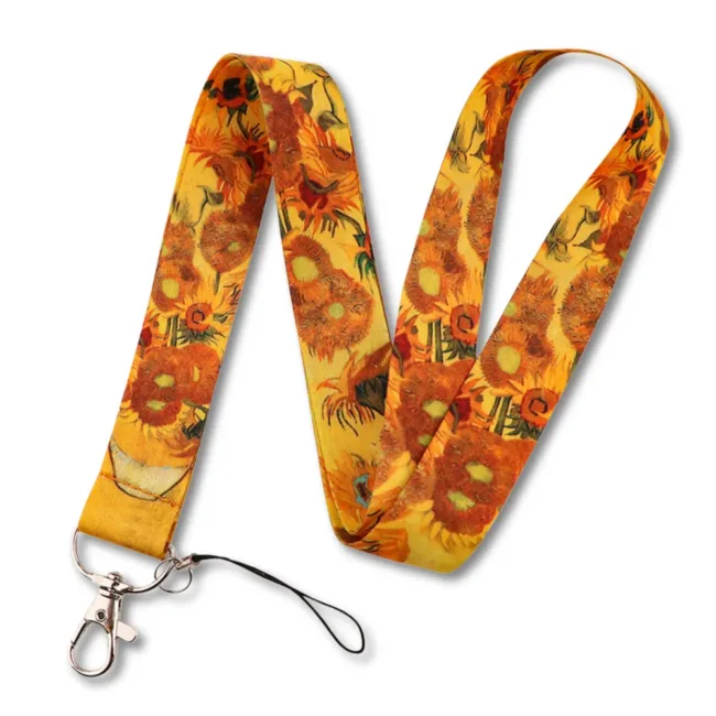 Keycord Zonnebloemen - Van Gogh