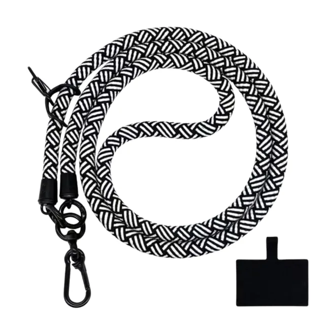 keycord zwart-wit XL