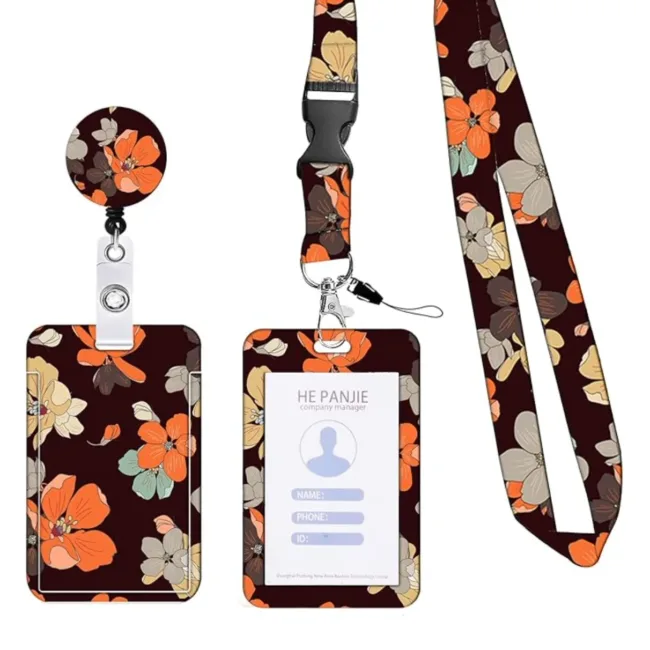 Pashouder Set Vintage Flowers