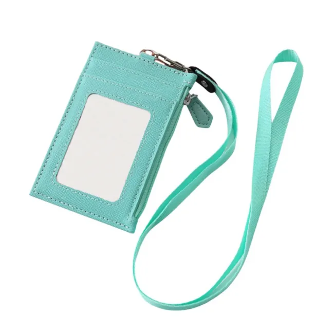 Keycord met Pashouder Turquoise