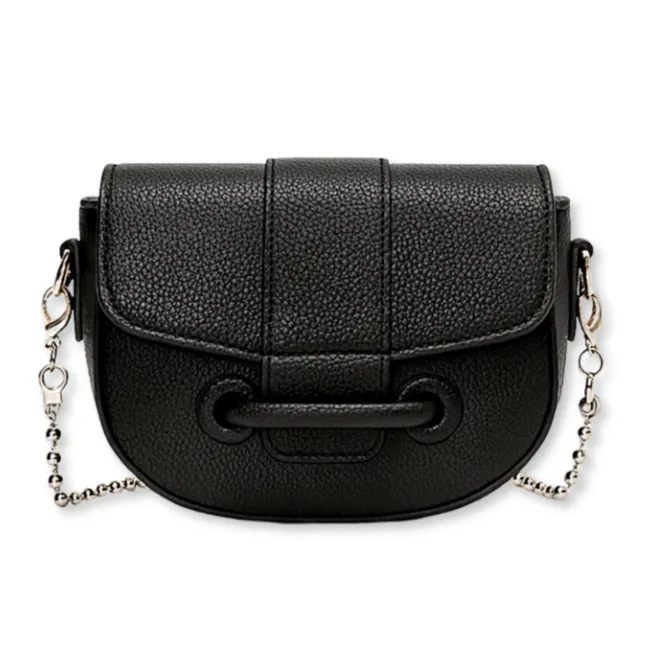 schoudertasje Julie zwart