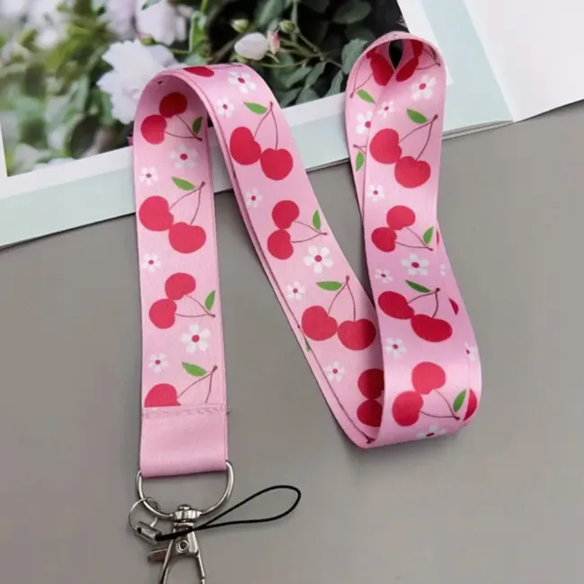 keycord kersen roze