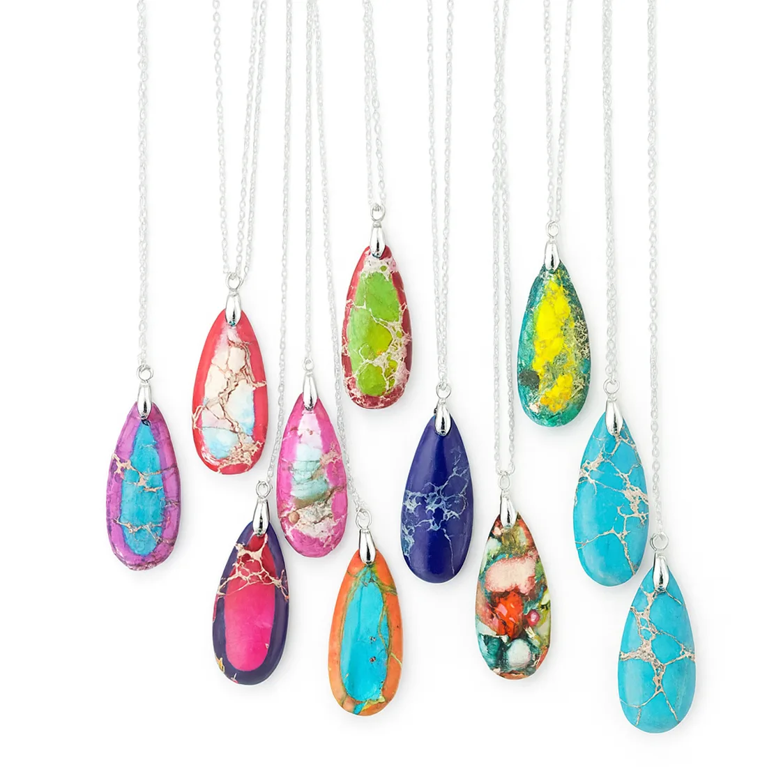 ketting edelsteen jaspis lichtblauw 4 ketting edelsteen jaspis lichtblauw