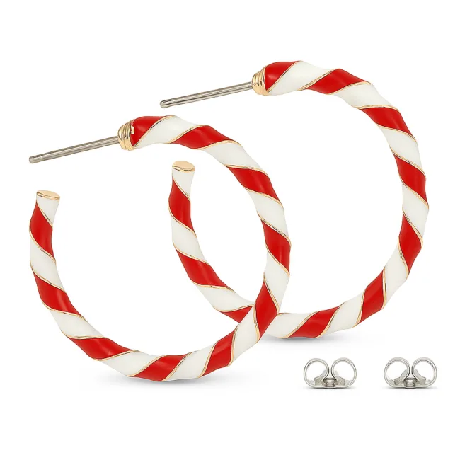 oorringen candy cane