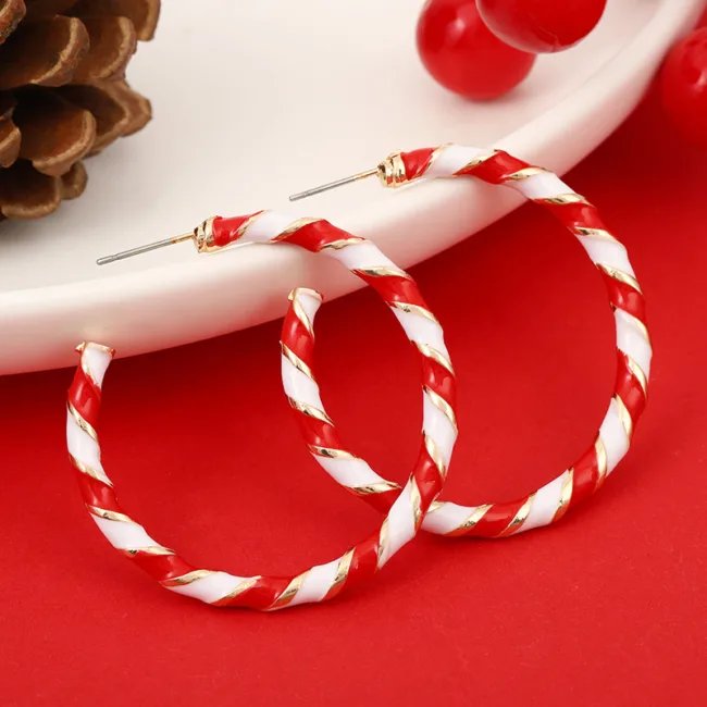oorringen candy cane