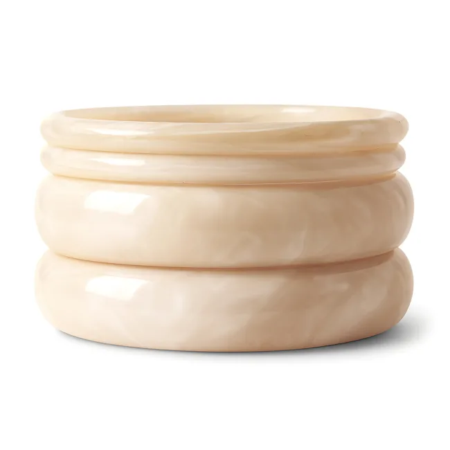 bangle set van 4 crème