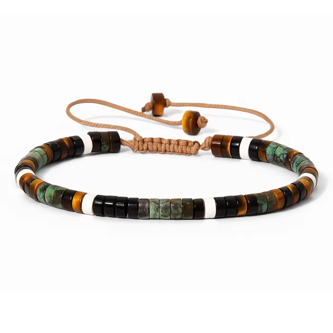 herenarmband Afrikaanse Jaspis