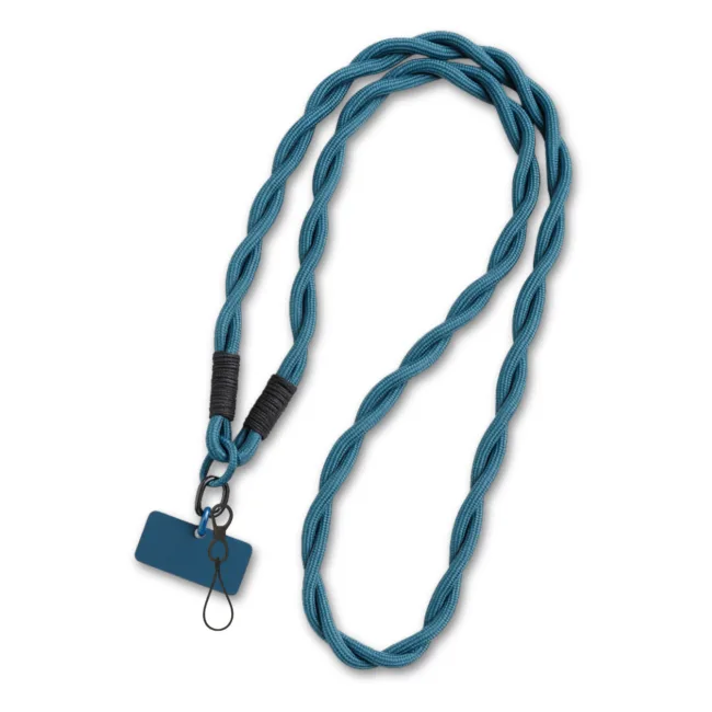 telefoocord xl twisted blauw