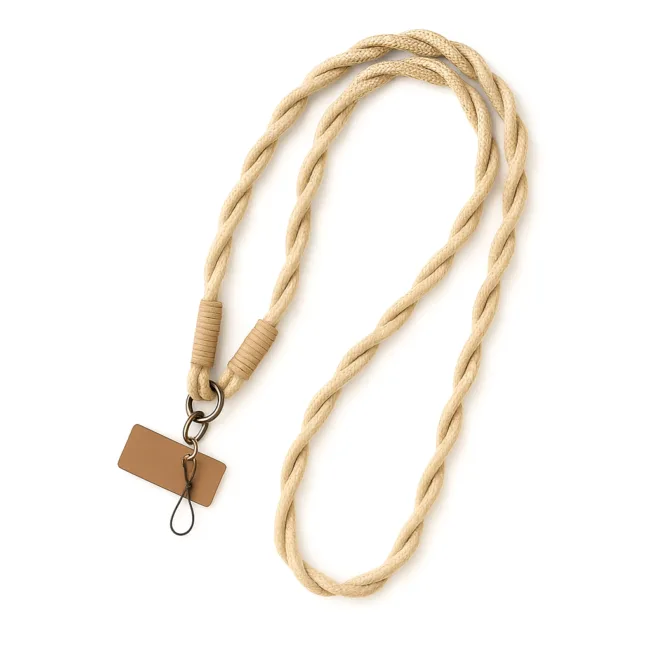 telefooncord xl twisted crème