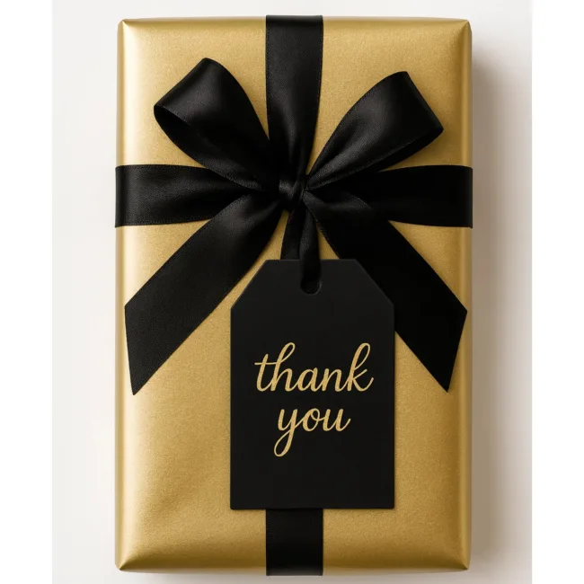 labels karton zwart 8x4 cm