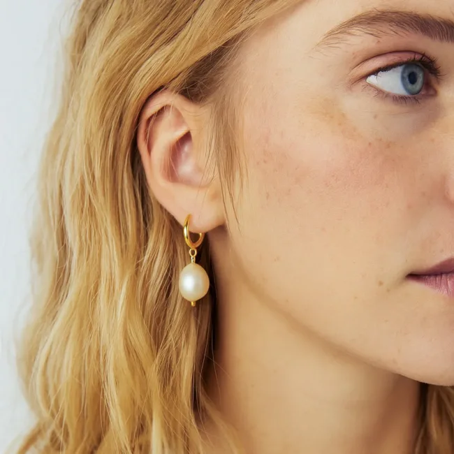 oorbellen boutique pearl drop