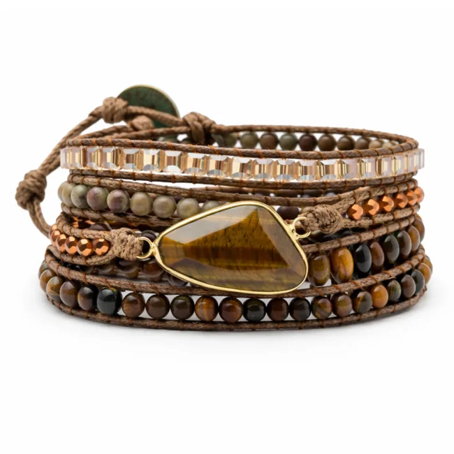 armband golden tiger