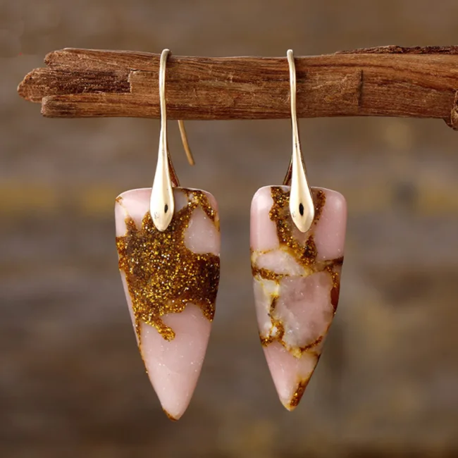 oorbellen blush pendant