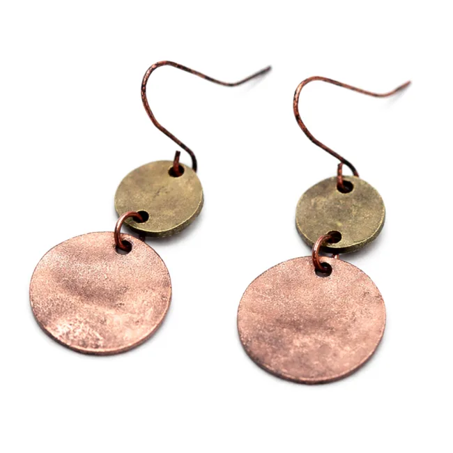 oorbellen Sally goud-brons