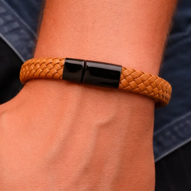 herenamband river vintage lichtbruin