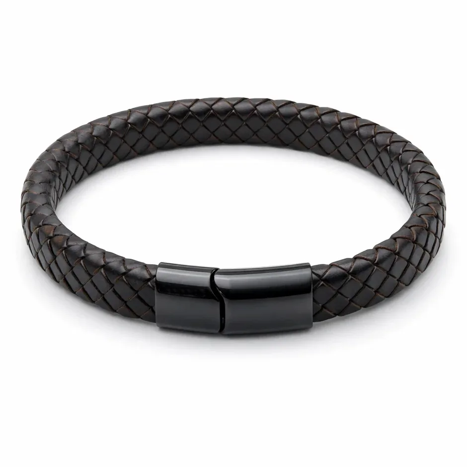 herenarmband river vintage donkerbruin 3 herenarmband river vintage donkerbruin