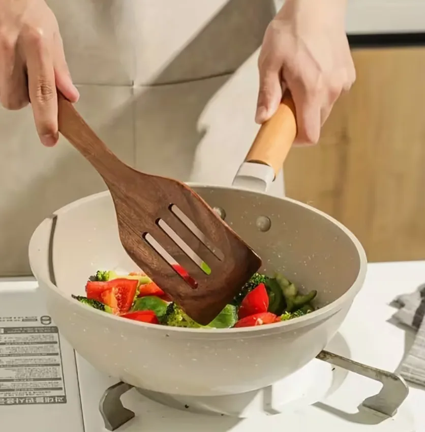 teakhouten keukengerei set 5-delig 6 teakhouten keukengerei set 5 delig