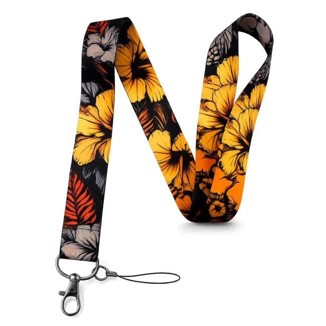 keycord tropische hibiscus