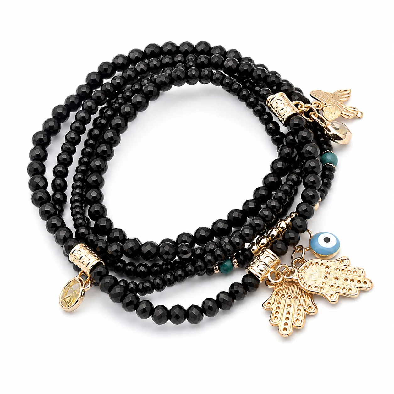 armbanden set ibiza sunset zwart 1 armbanden set ibiza sunset zwart