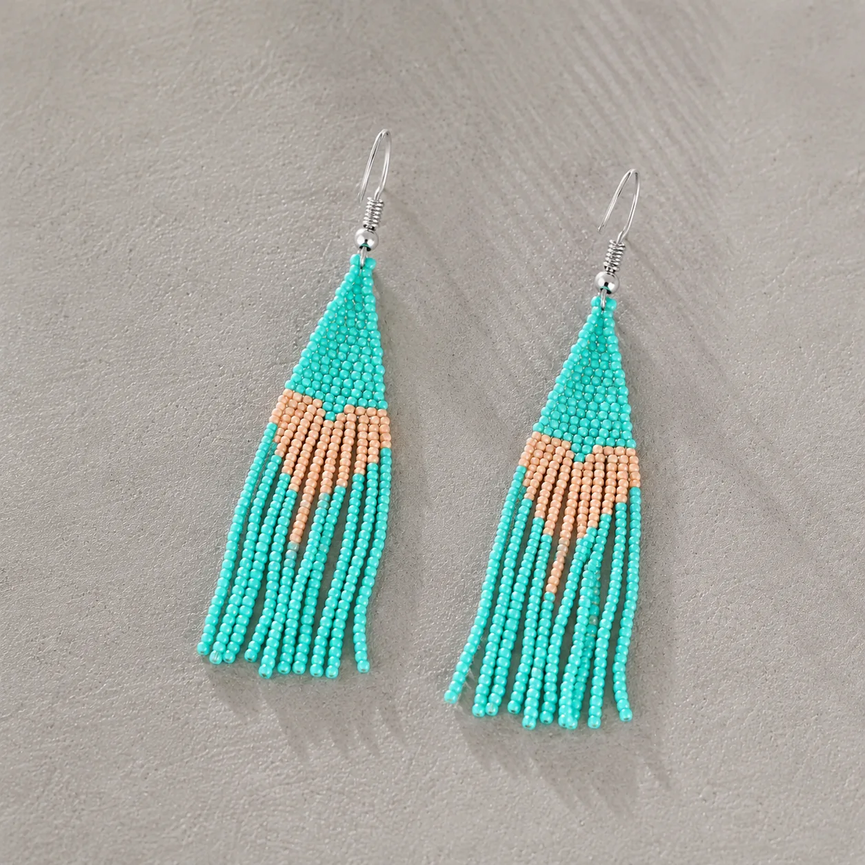 oorbellen heart turquoise 3 oorbellen heart turquoise